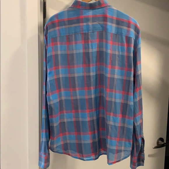 Armani exchange plaid casual button down - Picture 5 of 5